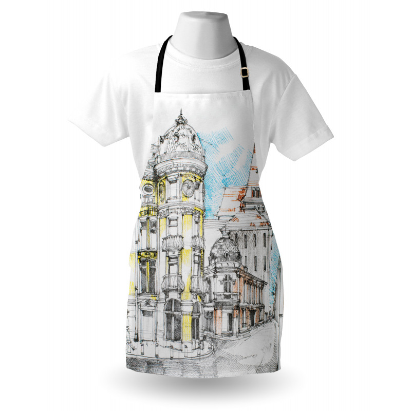 European City Sketch Apron