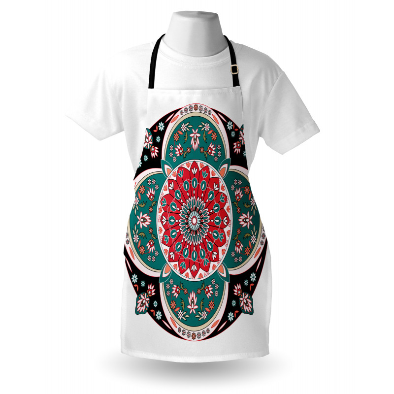 Floral Ethnic Apron