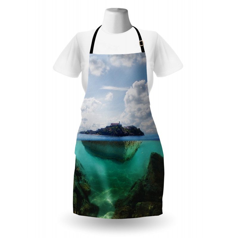 Misty Atlantic Ocean Apron