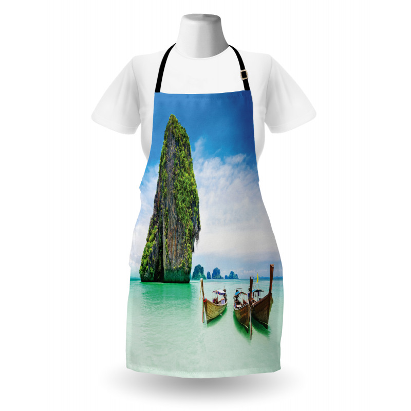 Rock in the Sea Coast Apron