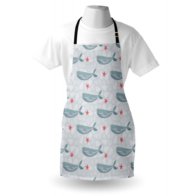 Mammal and Starfish Corals Apron