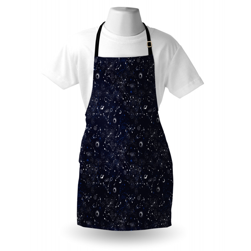 Stars Constellation Art Apron