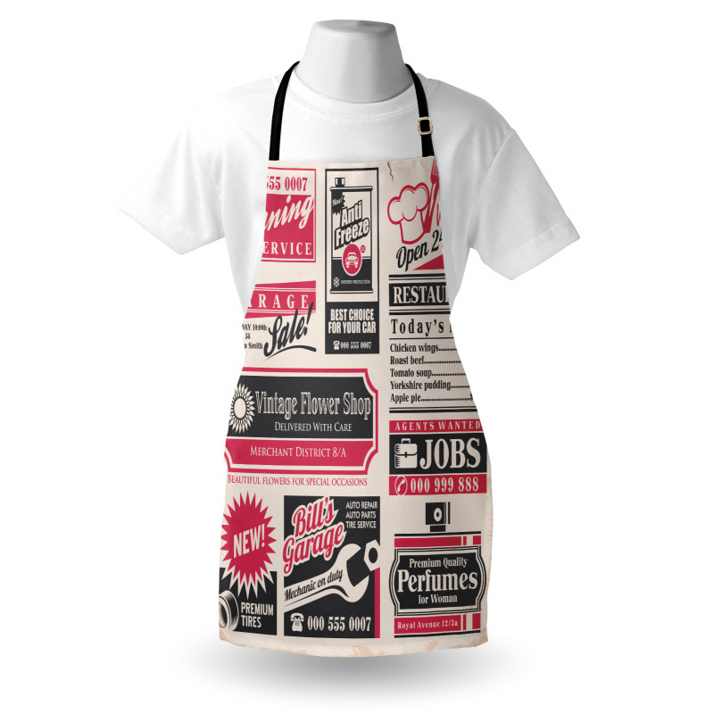 News Magazine Design Apron