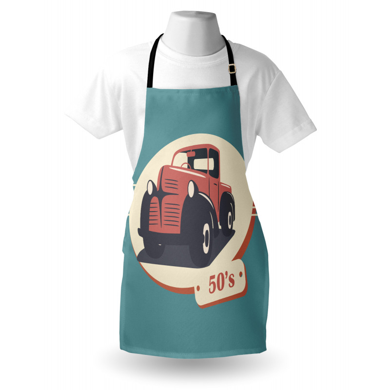 Nostalgic Antique Vehicle Apron