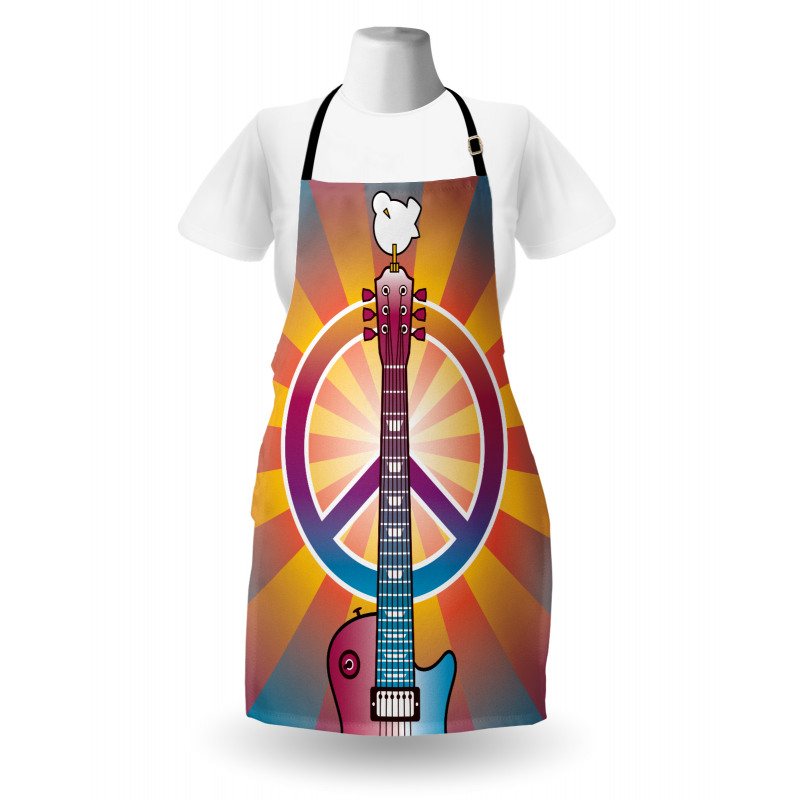 Guitar Peace Apron