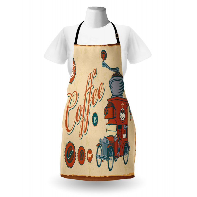 Truck Coffee Grinder Apron