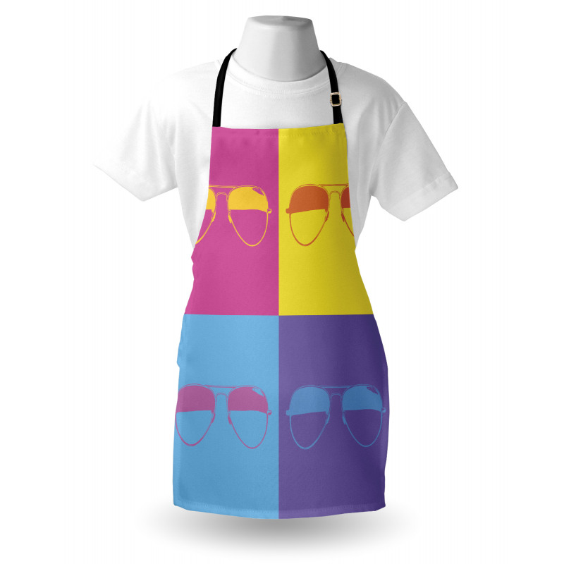 Retro Image Summer Items Apron