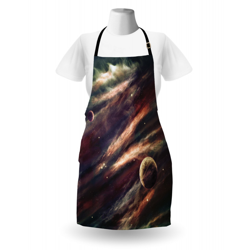 Nebula Planet Cloud Apron