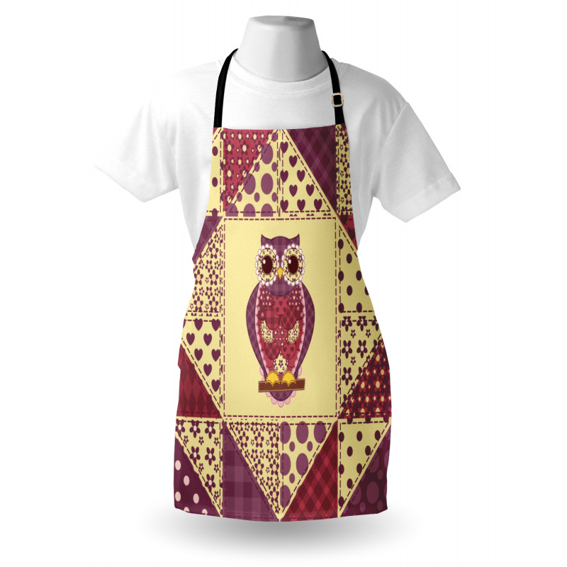 Nocturnal Animal Pattern Apron