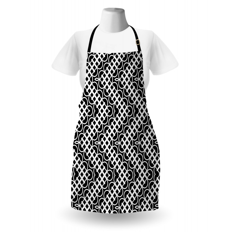 Train Rail Like Squares Apron