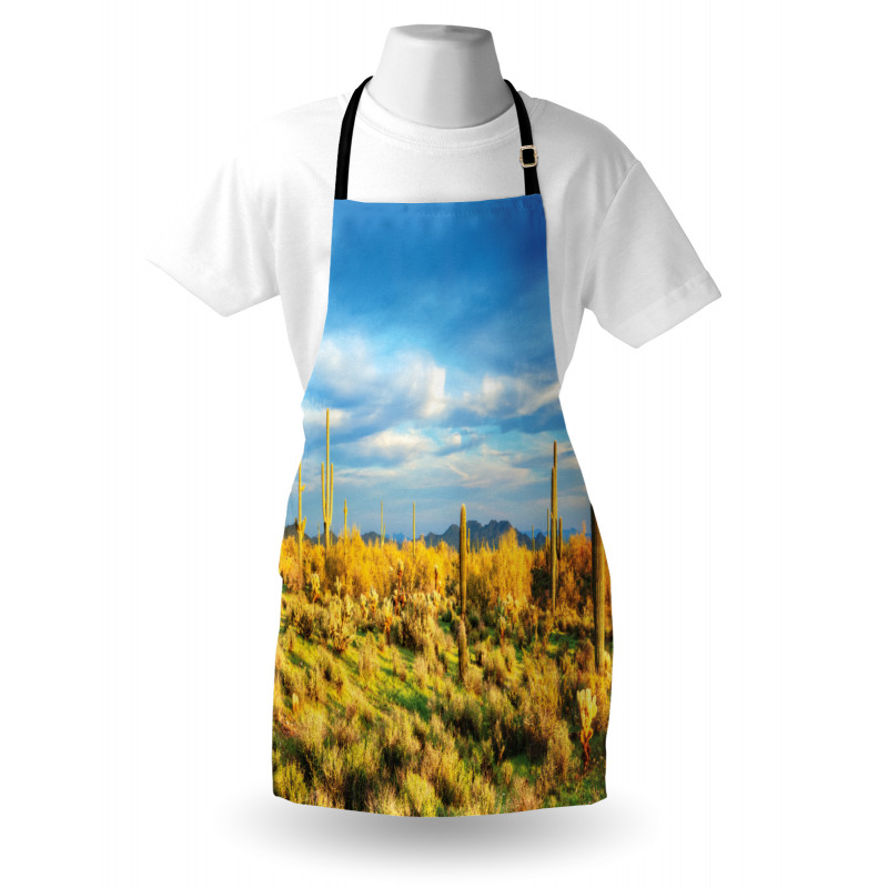 Western Cactus Spikes Apron