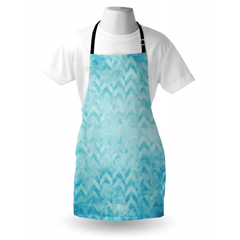 Geomeric Chevron Art Apron