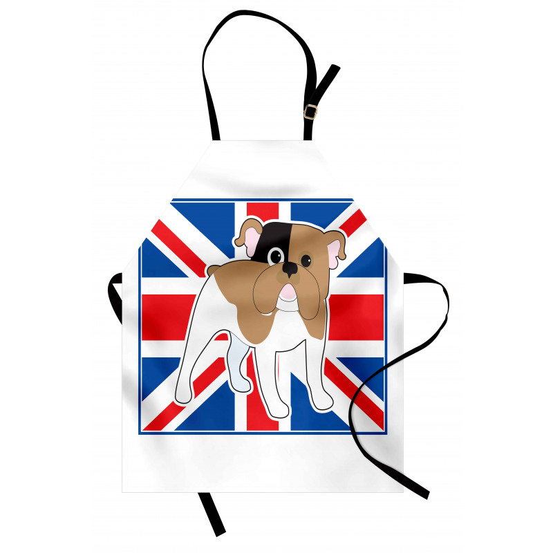 British Flag Illustration Apron