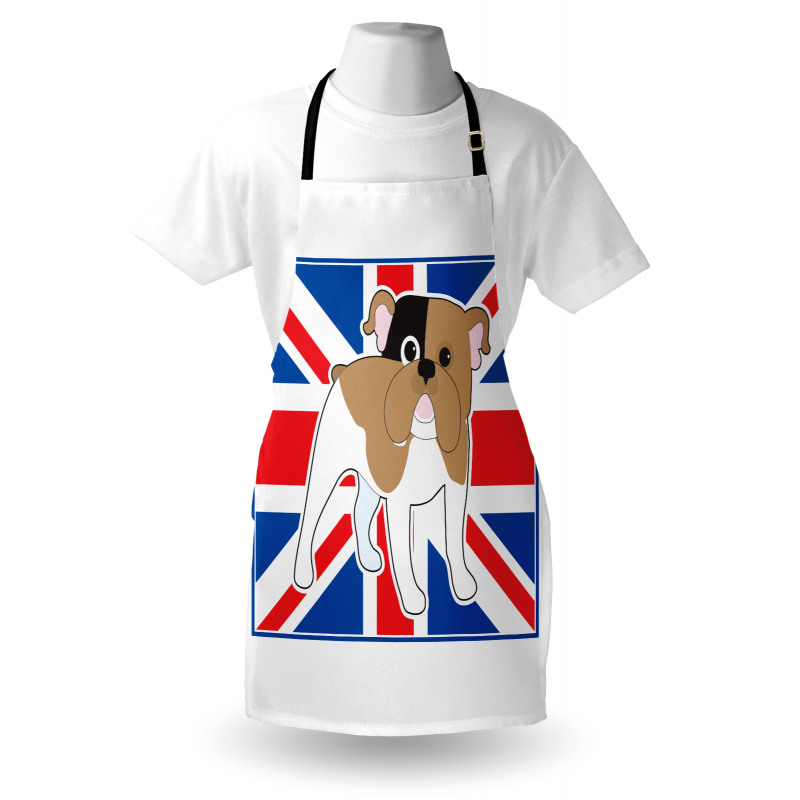 British Flag Illustration Apron