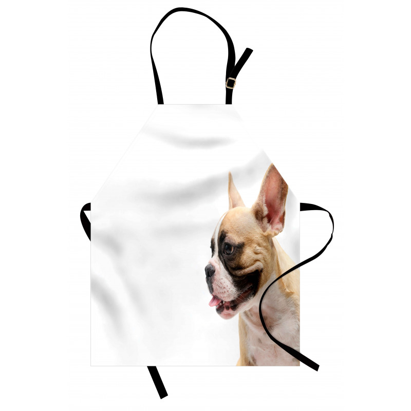 Side View French Doggie Apron