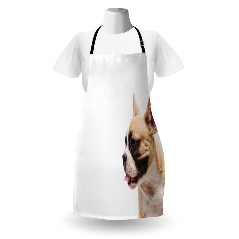 Side View French Doggie Apron