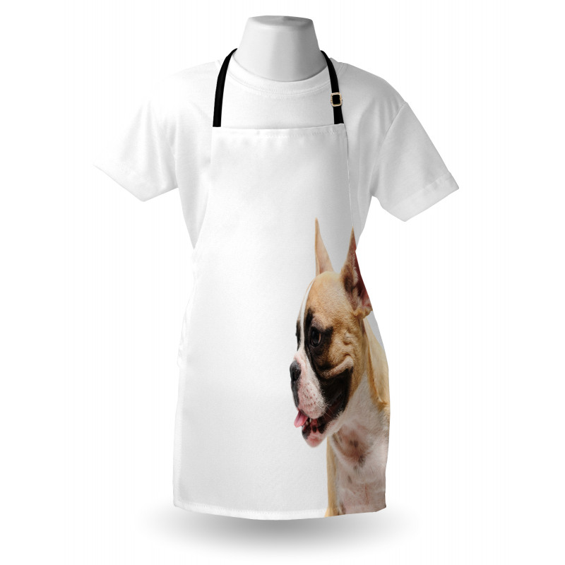 Side View French Doggie Apron