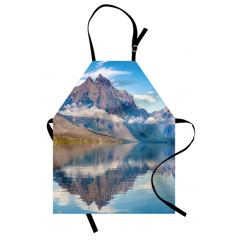 Cloudy Scene Apron