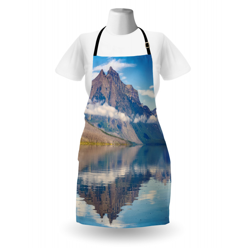 Cloudy Scene Apron