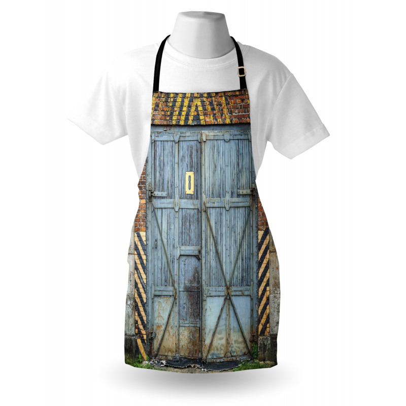 Aged Wooden Factory Apron