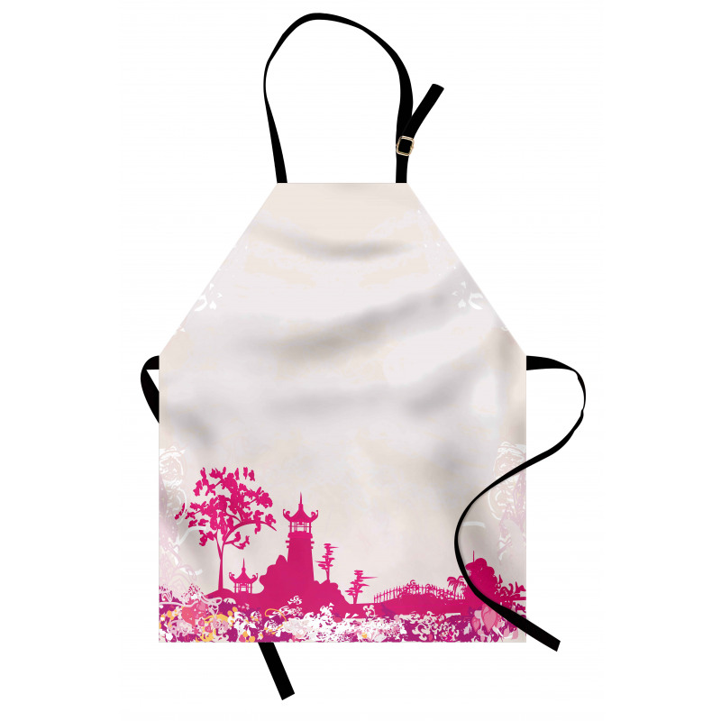 Pagoda in Vivid Colors Apron