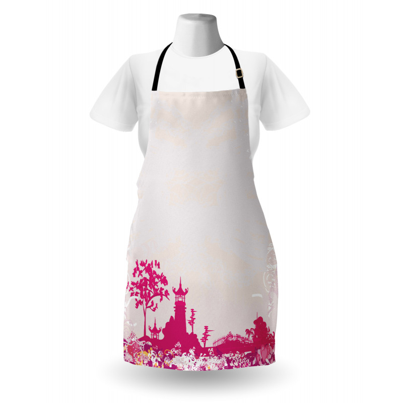 Pagoda in Vivid Colors Apron