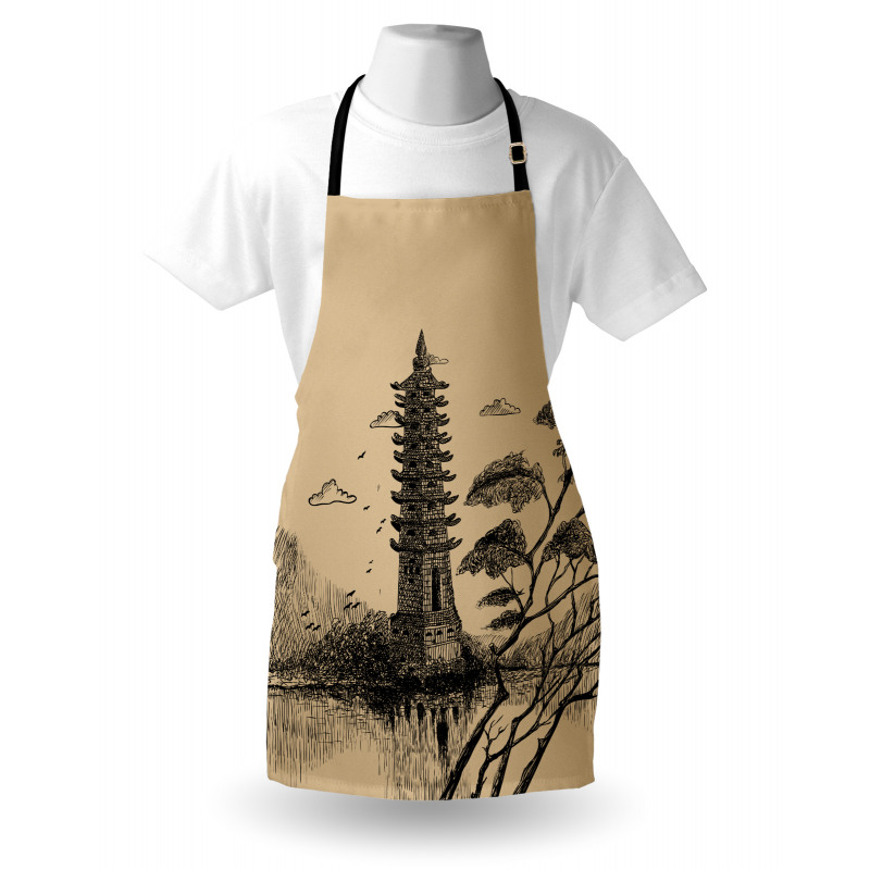 Taoist House of Faith Apron