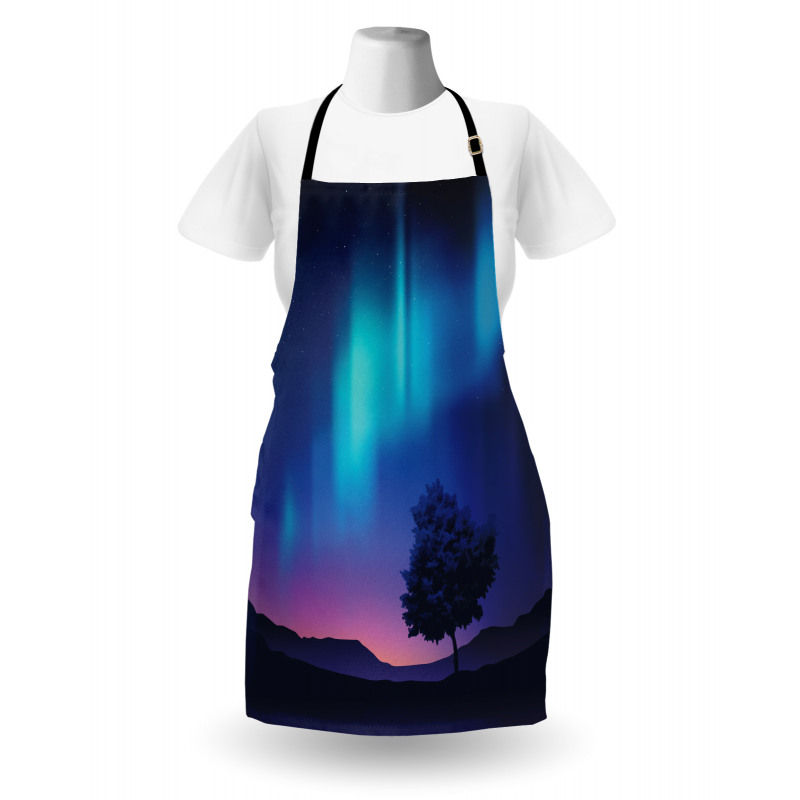 Aurora Borealis Tree Apron