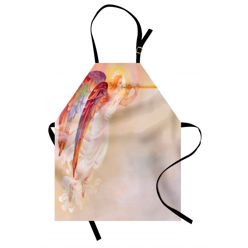 Flask Wings Theme Apron