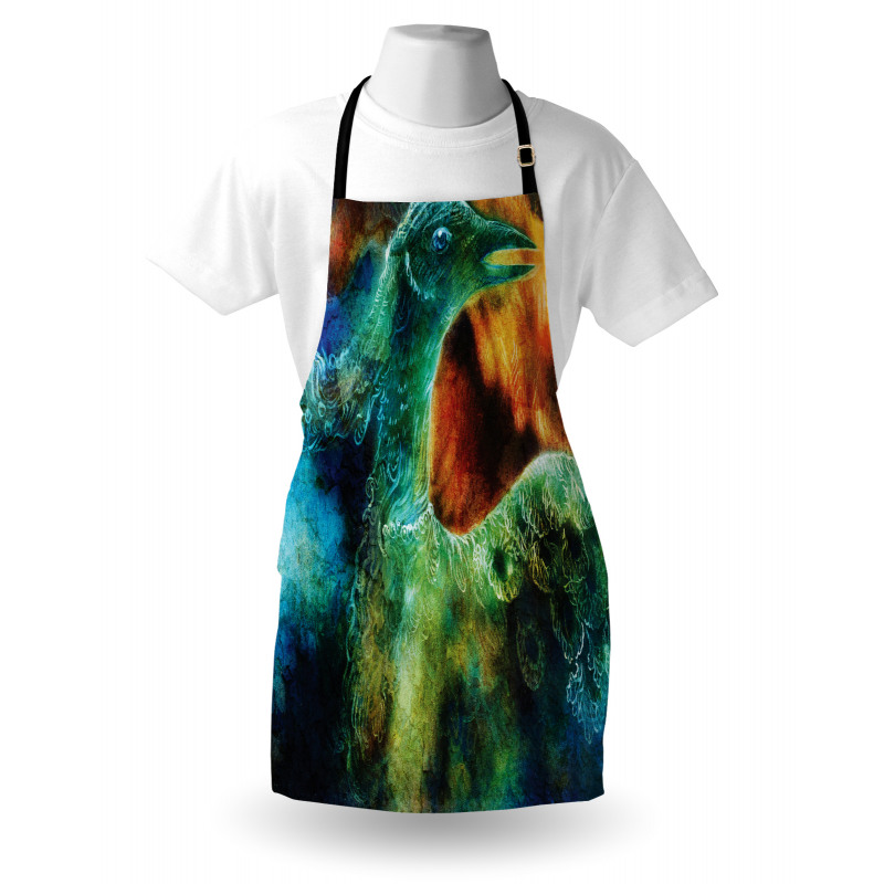 Mythical Phoenix Birth Apron