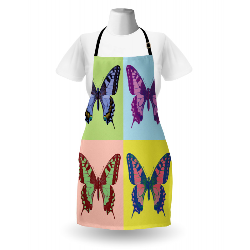 Pop Art Swallowtail Apron