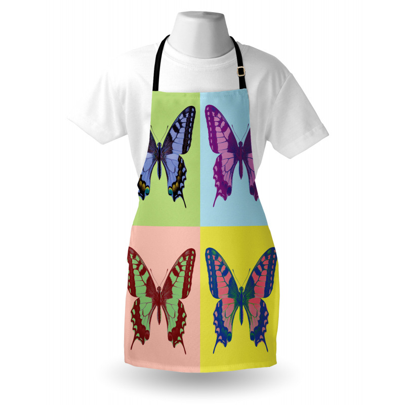 Pop Art Swallowtail Apron