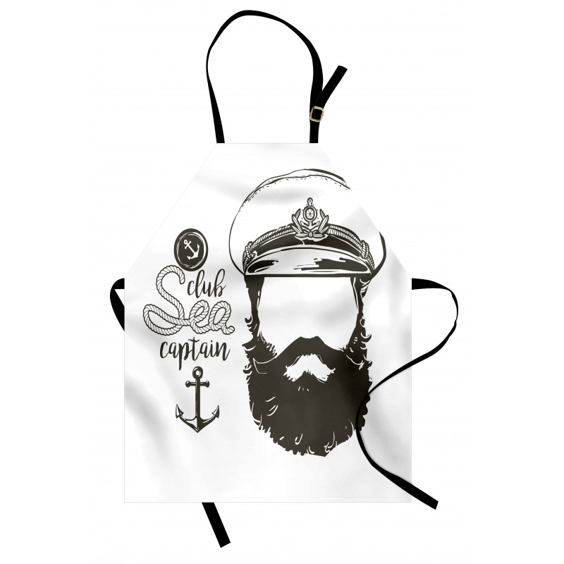 Hat and Beard Seaman Apron