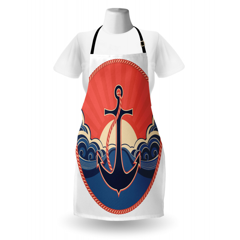 Sea Waves at Sunset Apron