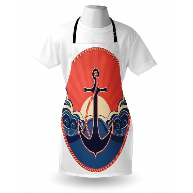 Sea Waves at Sunset Apron