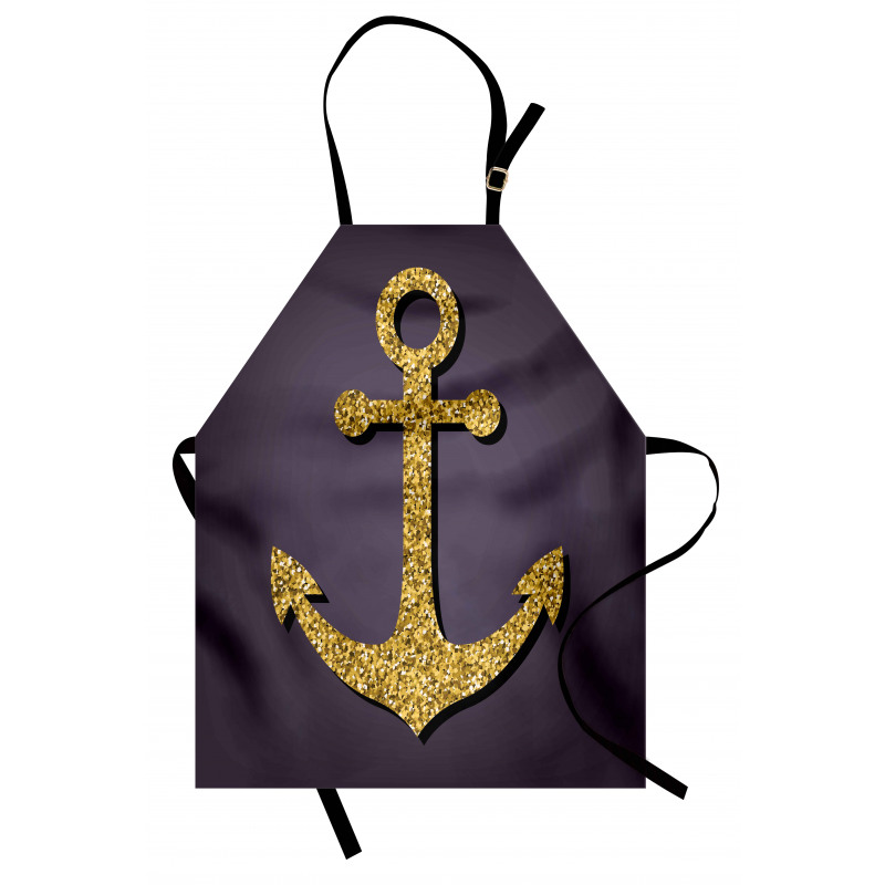 Anchor Pattern Tranquil Apron