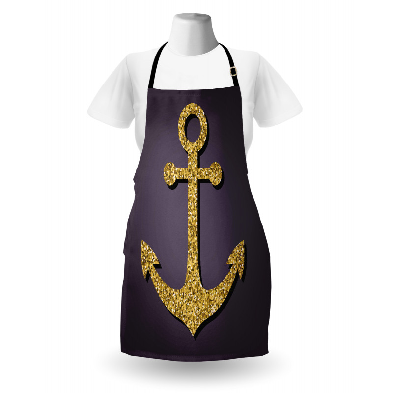 Anchor Pattern Tranquil Apron