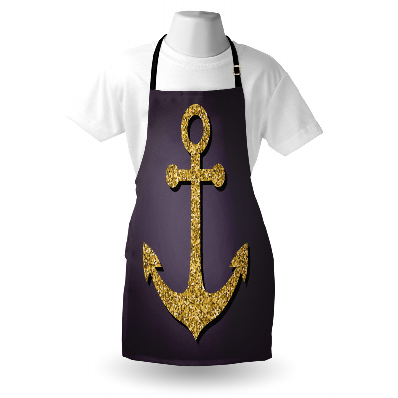 Anchor Pattern Tranquil Apron