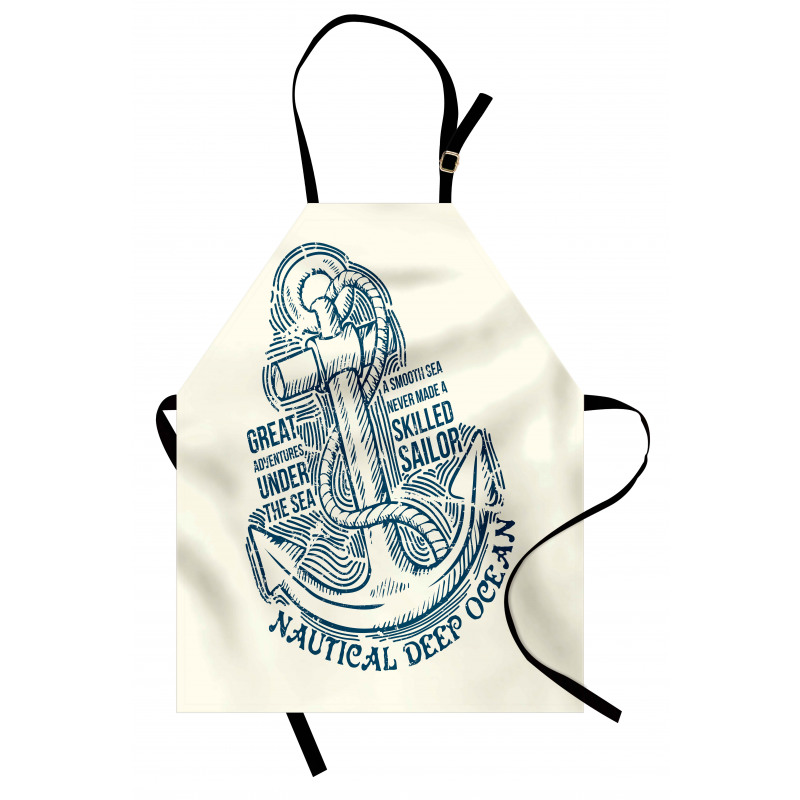 Vintage Nautical Sea Apron