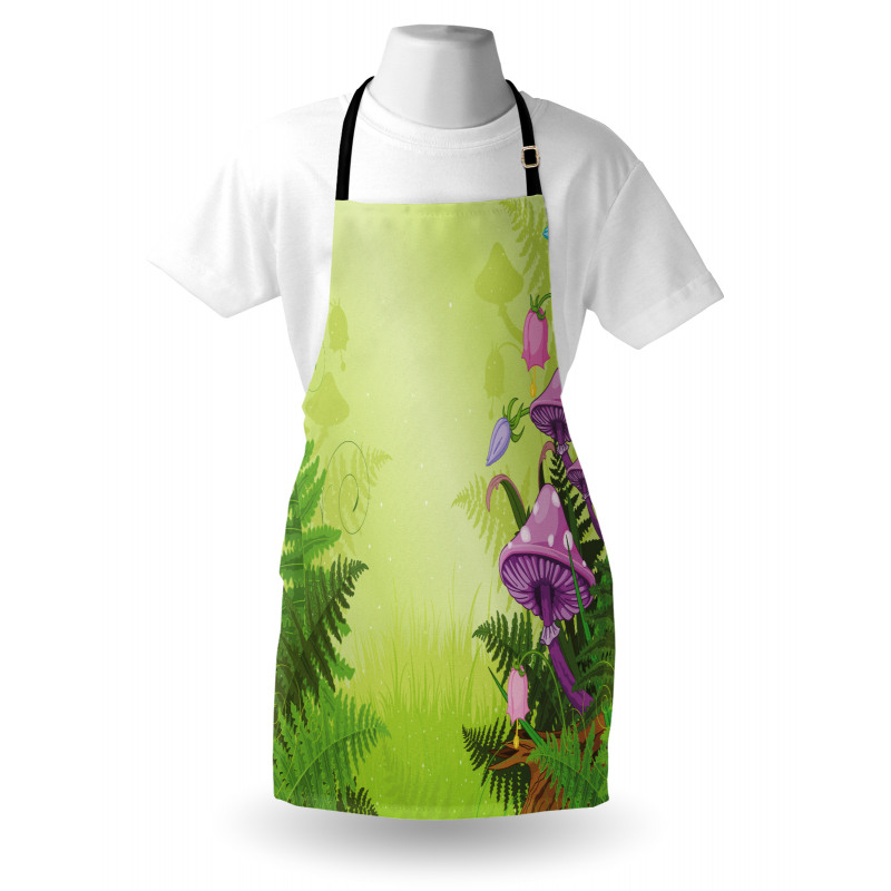 Mushroom Flower Magic Apron