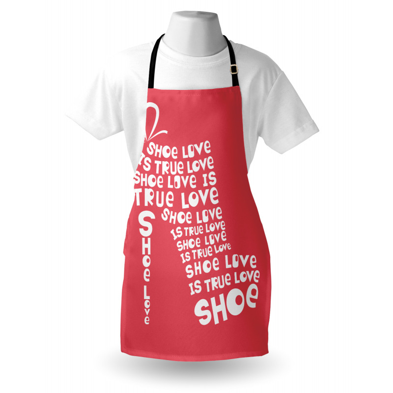 Aşk Mutfak Önlüğü Ayakkabı Tutkununa Özel