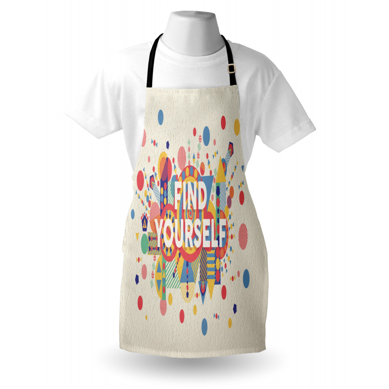 Typographical Poster Apron
