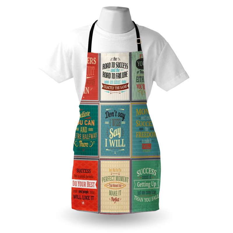 Uplifting Wise Messages Apron