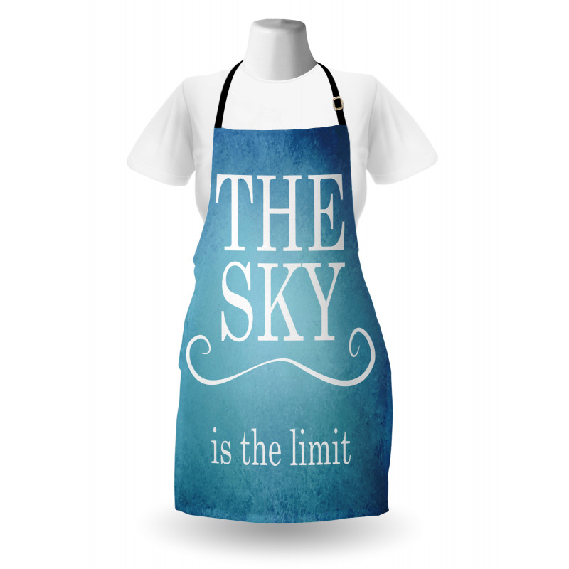 Typography Message Apron