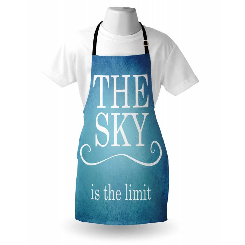 Typography Message Apron