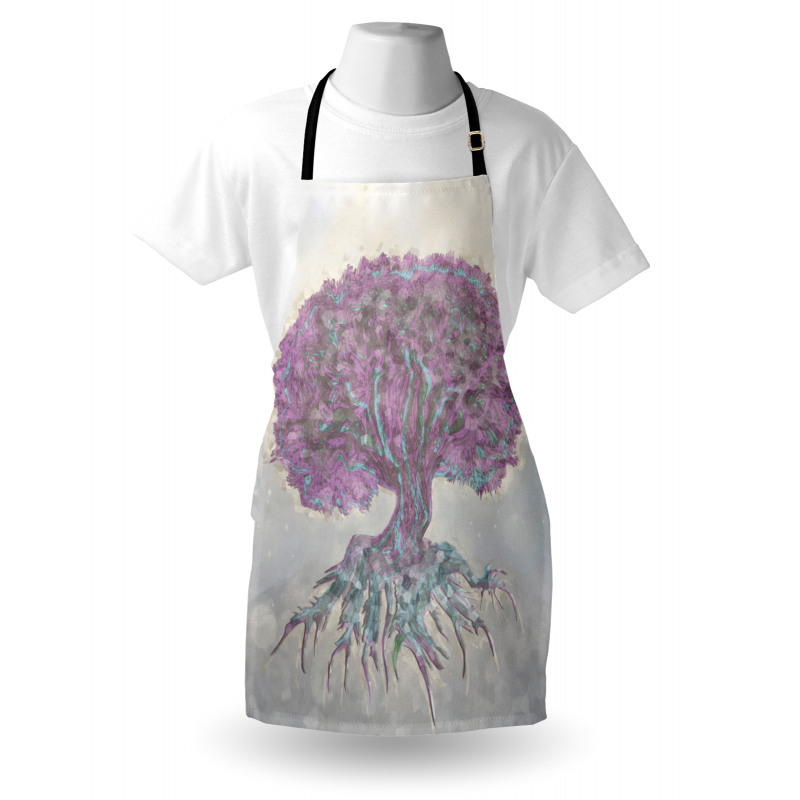 Watercolor Bohemian Apron