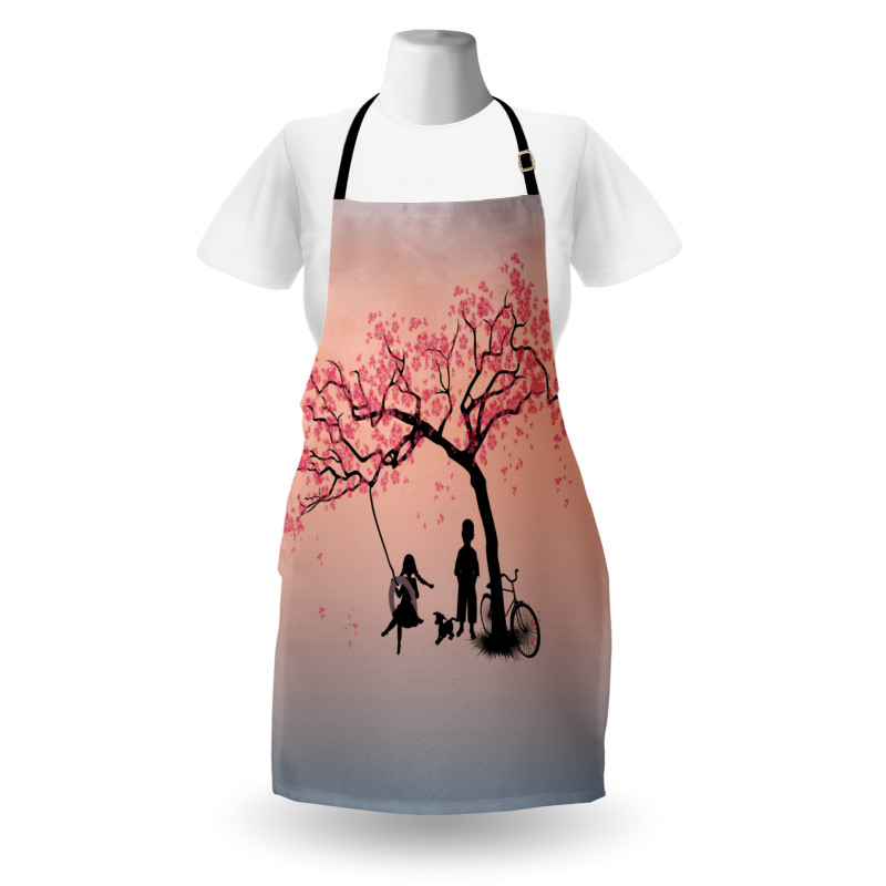 Springtime Blossom Apron