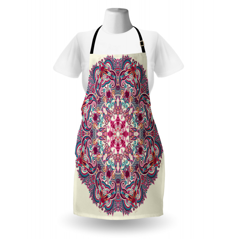 Boho Floral Apron