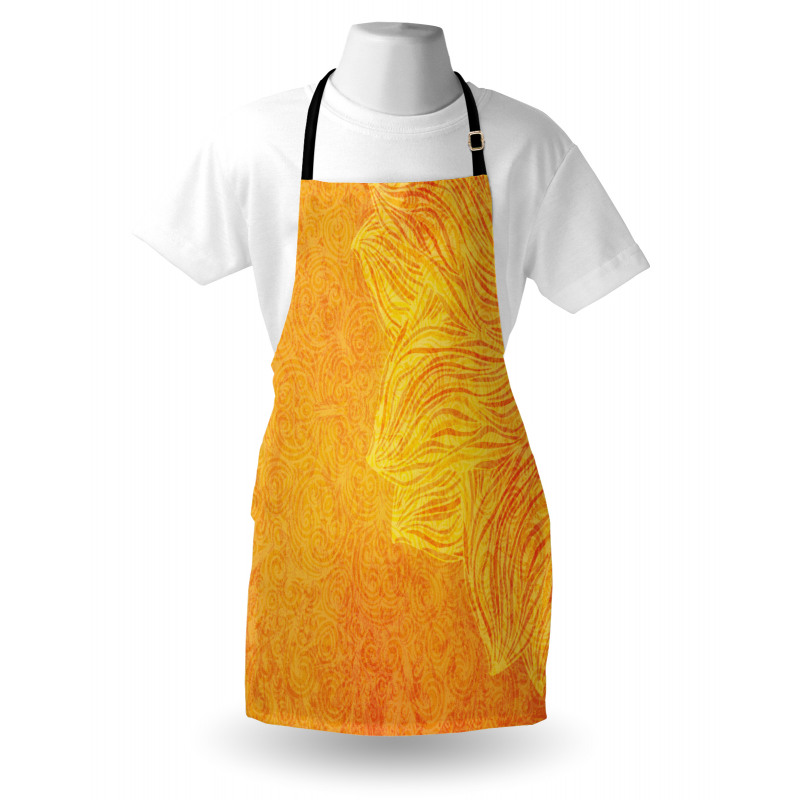 Old Tibal Grunge Motif Apron