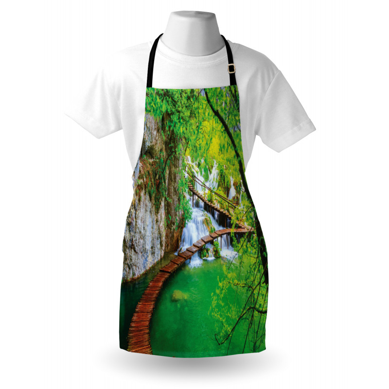 Cascade Trees Greenery Apron